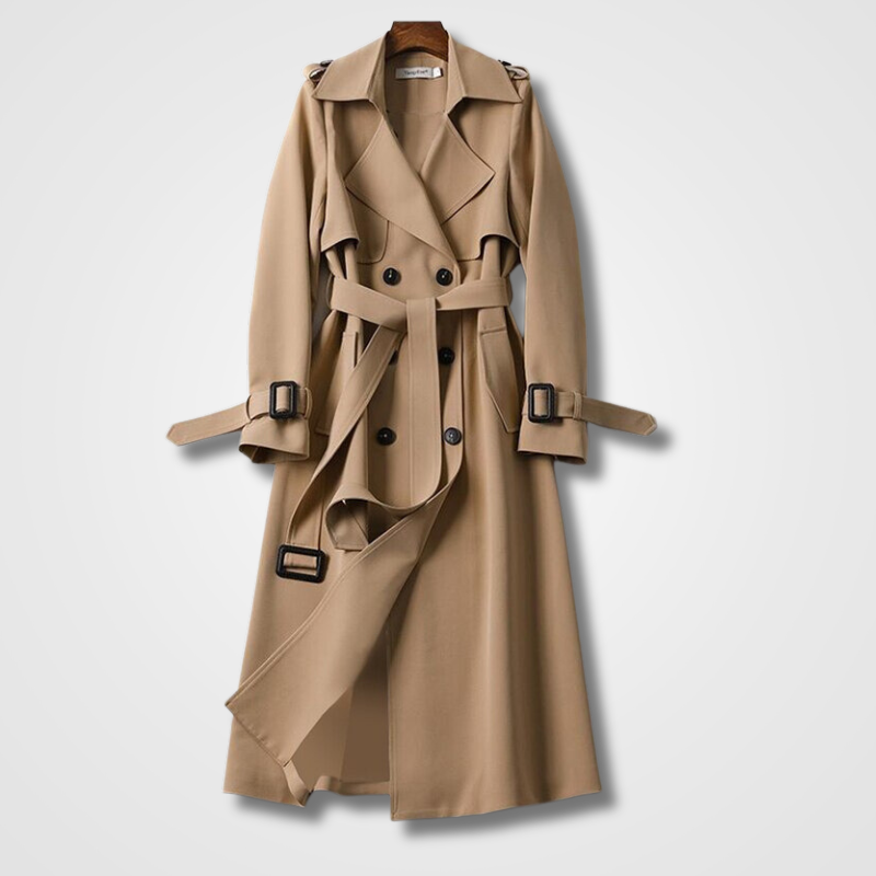 Classic Trench Coat | Elegant & Timeless | Belted Fit