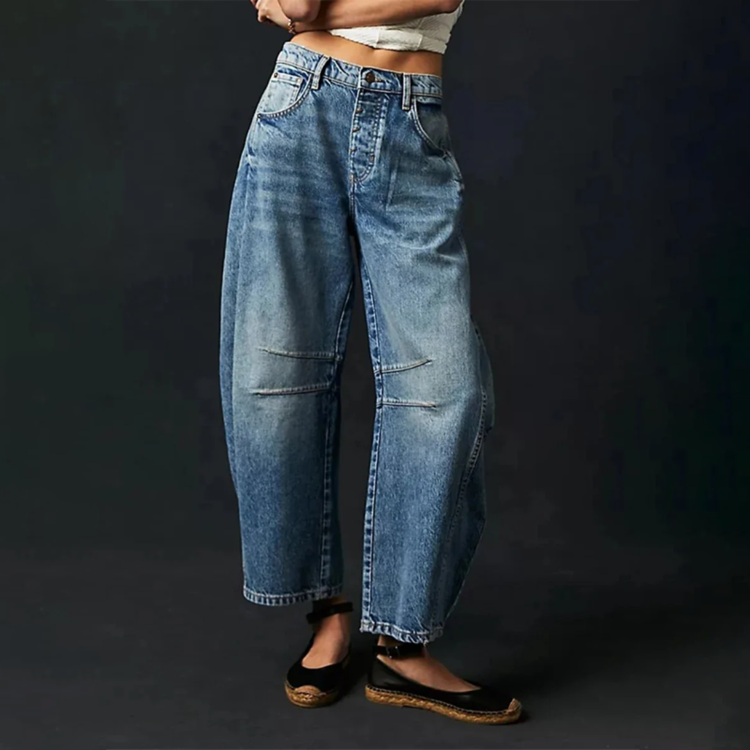 Wide-Leg Jeans | High-Waisted | Relaxed and Stylish