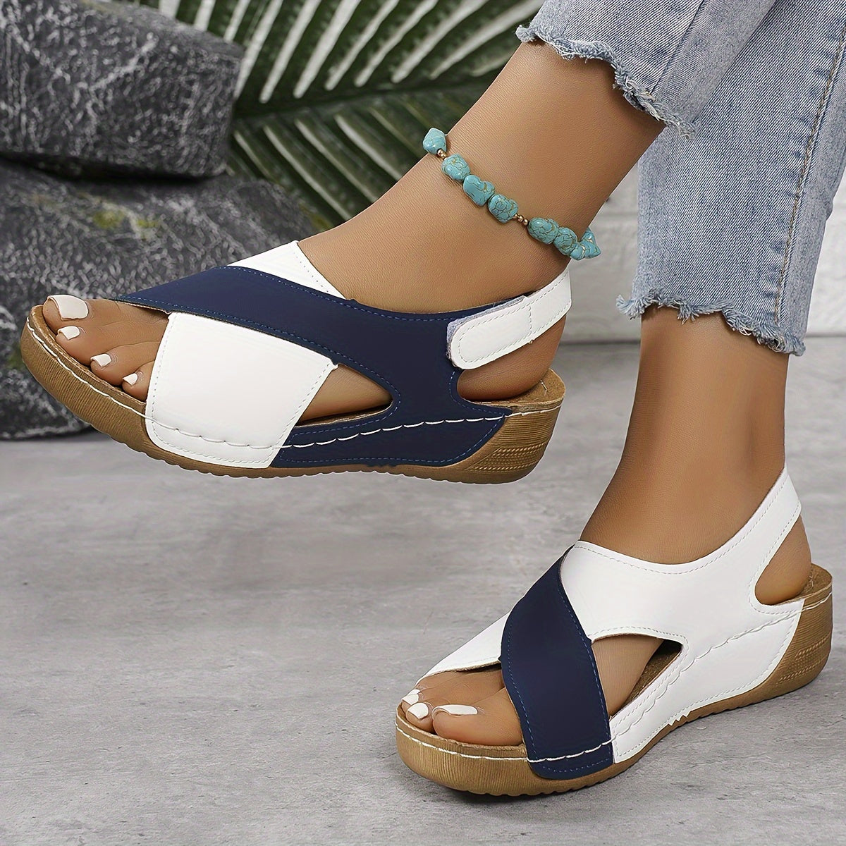 Wedge Sandals | Comfortable & Stylish | Open-Toe Design