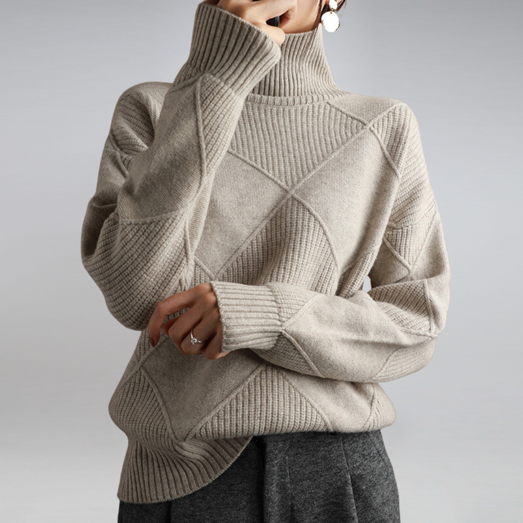 Textured Knit Sweater | Cozy & Stylish | Relaxed Fit