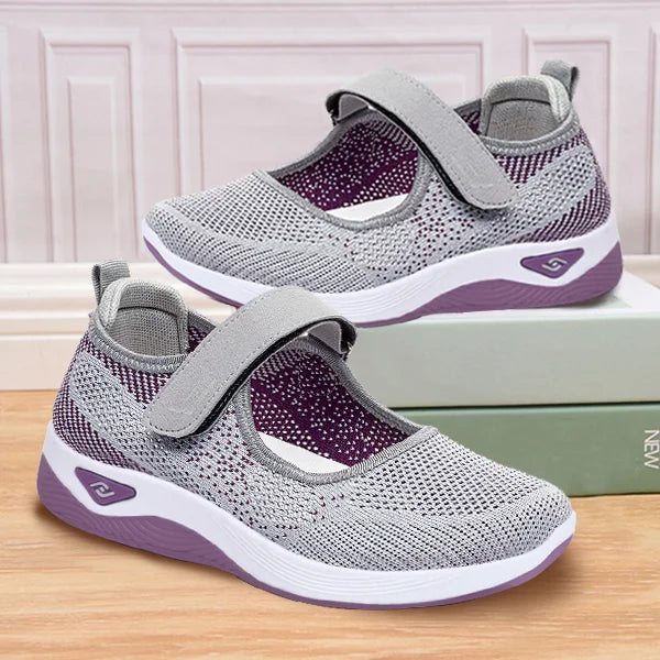 Breathable Mary Jane Sneakers | Lightweight & Supportive | Everyday Comfort