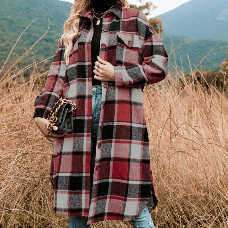 Plaid Shacket | Warm & Stylish | Effortless Layering