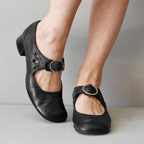 Vintage Mary Jane Shoes | Leather | Classic & Comfortable