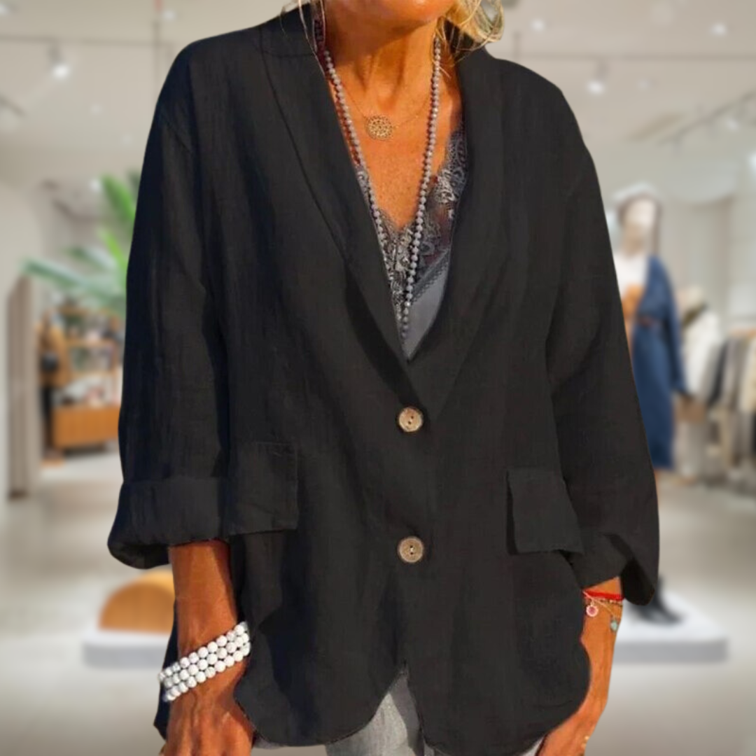 Linen Blazer | Lightweight & Chic | Effortless Elegance