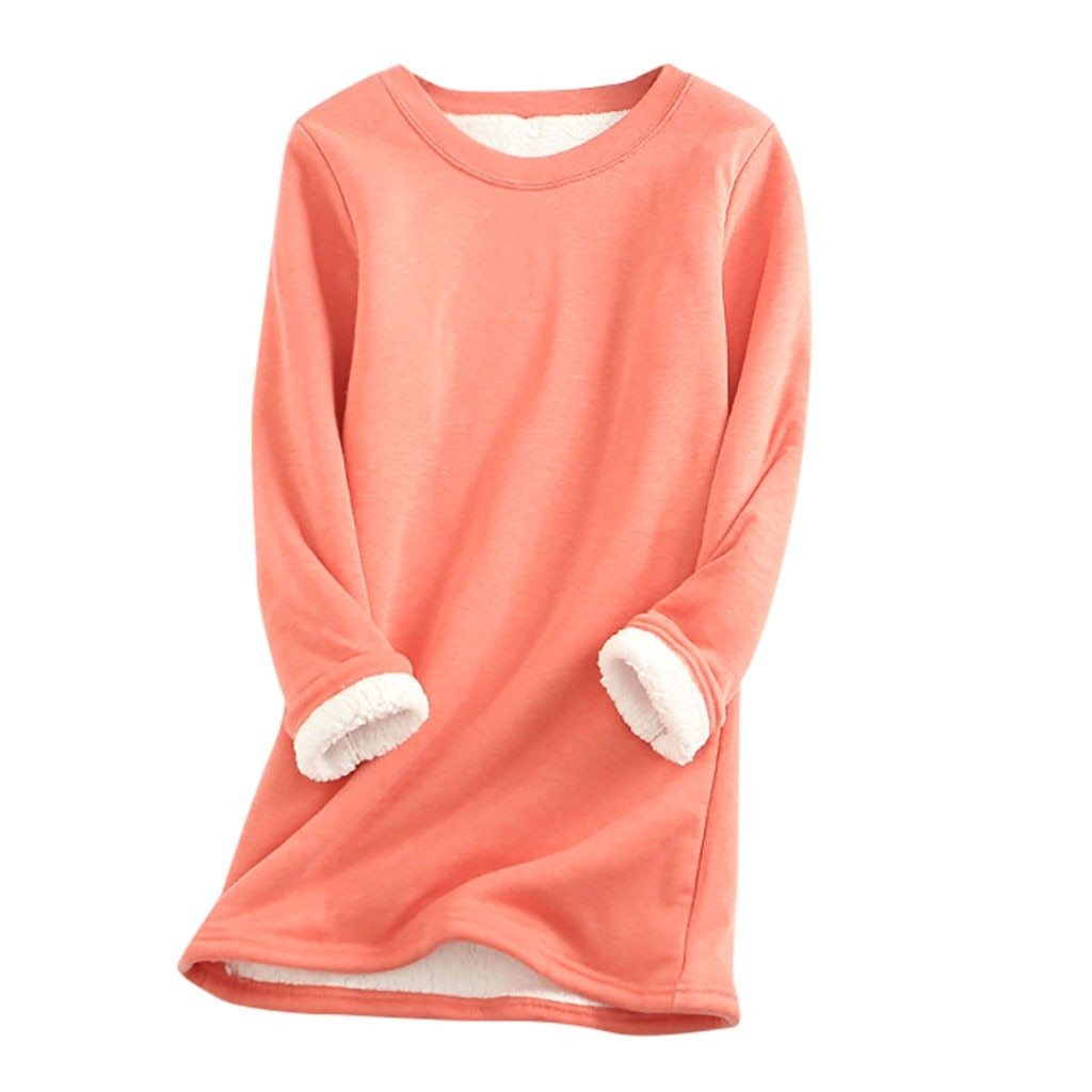 Fleece-Lined Sweatshirt Dress | Warm & Cozy | Casual Comfort