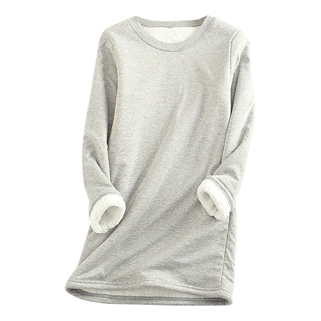 Fleece-Lined Sweatshirt Dress | Warm & Cozy | Casual Comfort