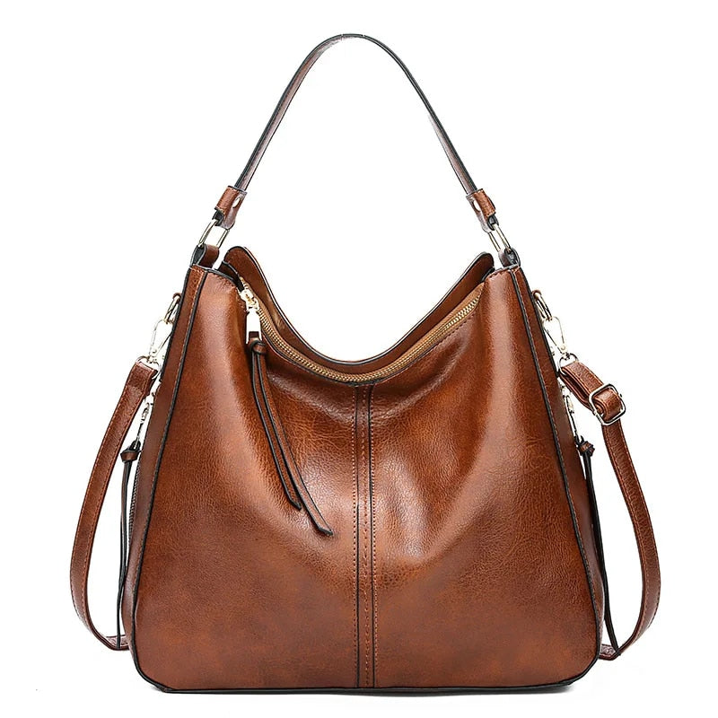 Leather Shoulder Bag | Stylish & Spacious | Everyday Essential