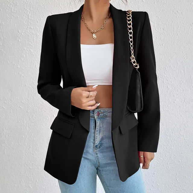 Classic Black Blazer | Tailored & Versatile | Effortless Chic