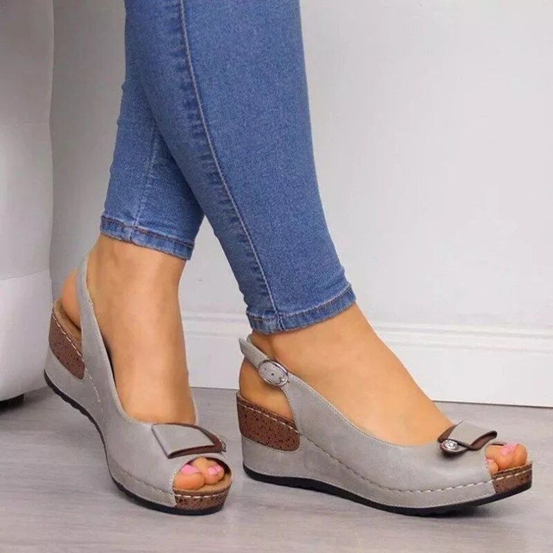 Wedge Sandals | Comfortable & Chic | Adjustable Fit