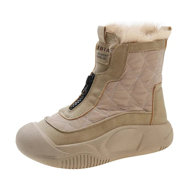 Quilted Winter Snow Boots | Waterproof & Warm | Stylish & Practical