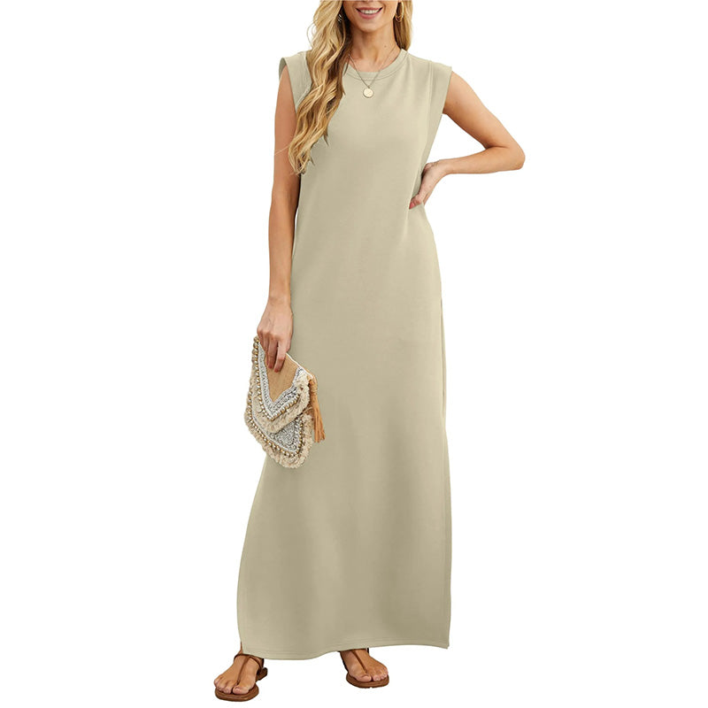 Sleeveless Maxi Dress | Minimalist | Elegant & Flowy