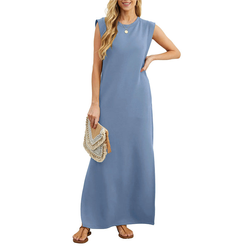 Sleeveless Maxi Dress | Minimalist | Elegant & Flowy