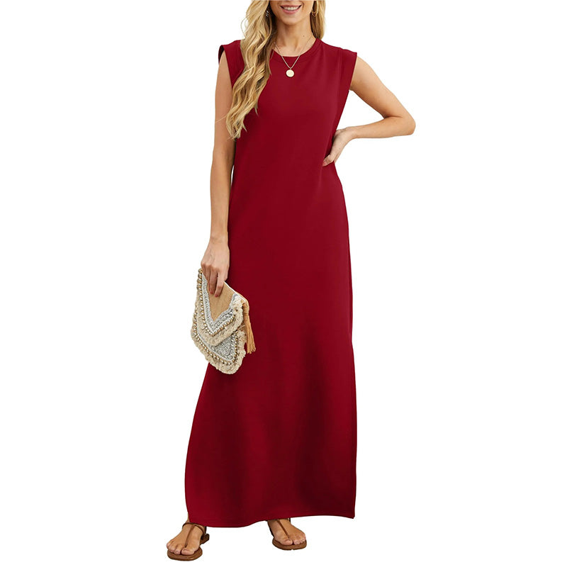 Sleeveless Maxi Dress | Minimalist | Elegant & Flowy