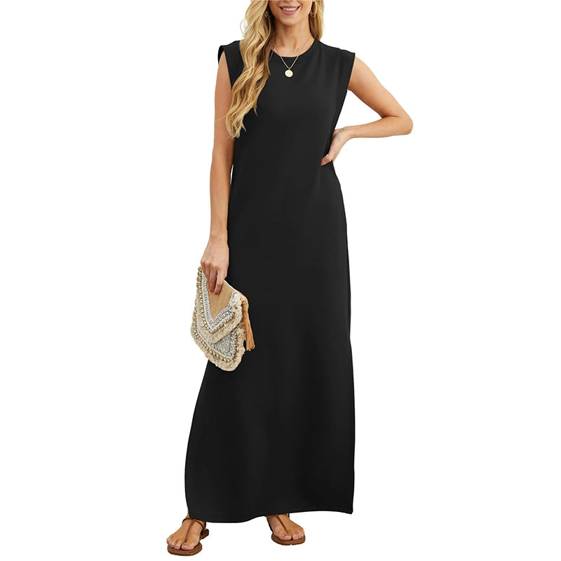 Sleeveless Maxi Dress | Minimalist | Elegant & Flowy