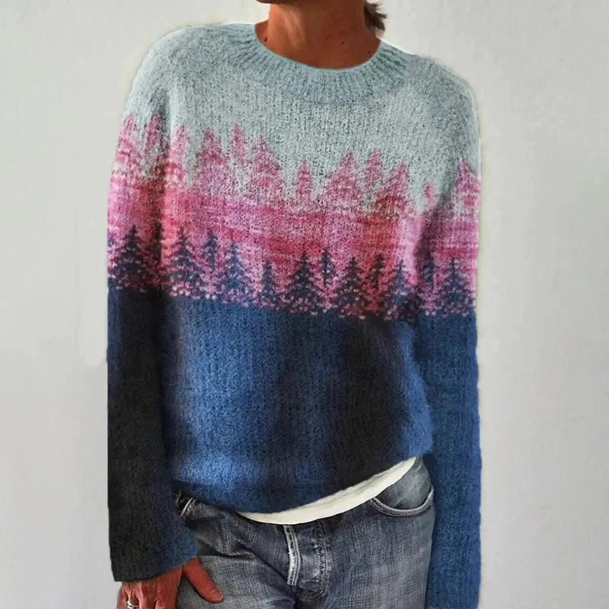 Knitted Sweater | Cozy and Colorful | Relaxed Fit